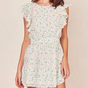 Loveshackfancy Roberta dress BONNET BLUE XS